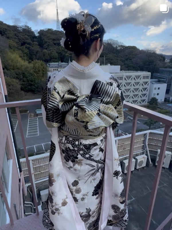振袖の着付け・ヘアセット